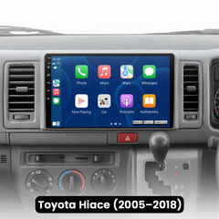 Toyota Hiace 05-18 - 10,1" Radio m. Apple CarPlay og Android Auto