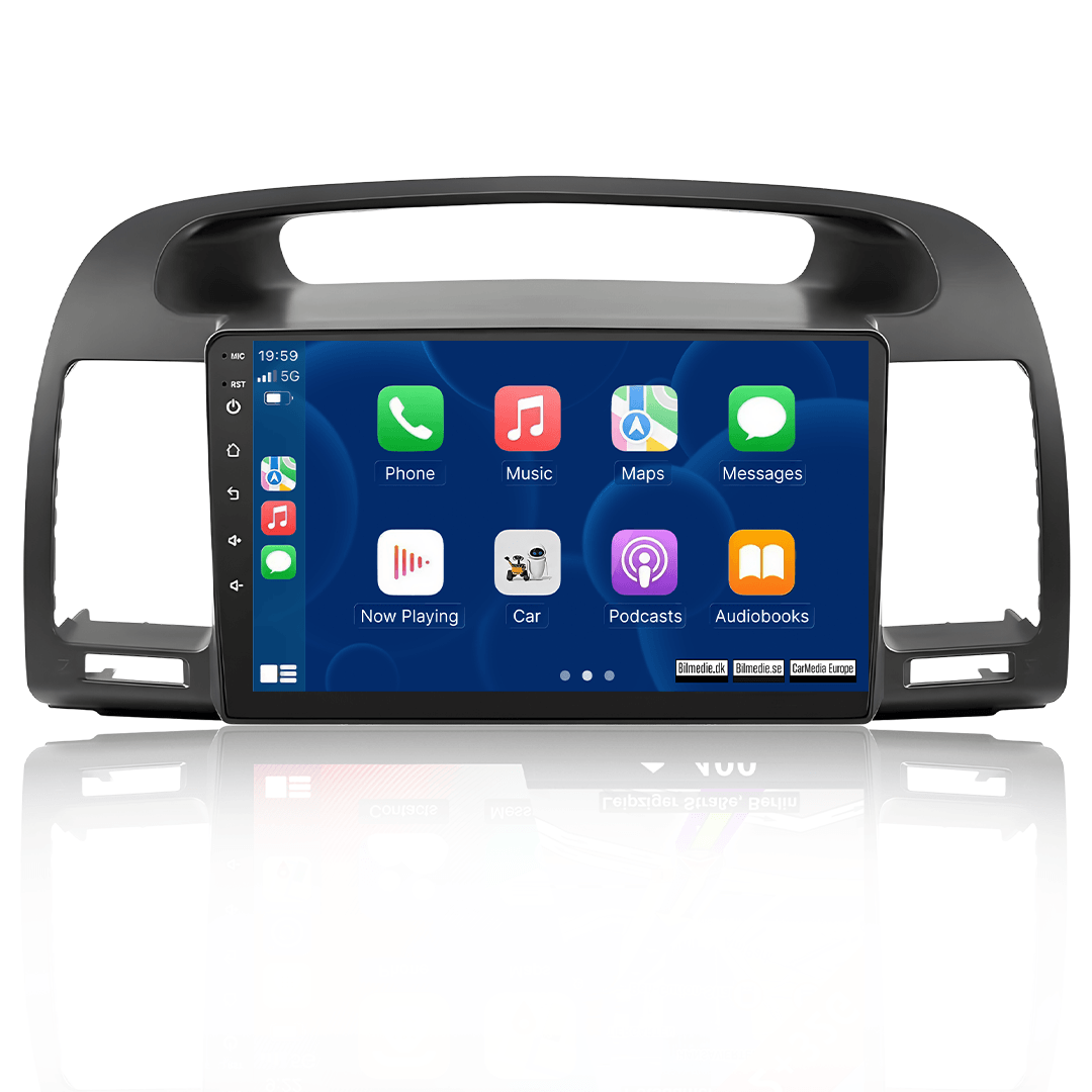 Toyota Camry 02-06 - 9" Radio m. Apple CarPlay og Android Auto