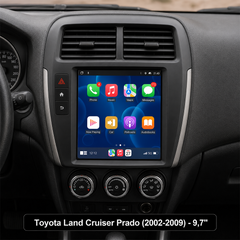 Toyota Land Cruiser Prado 2002-2009 - 9,7" Radio m. Apple CarPlay og Android Auto