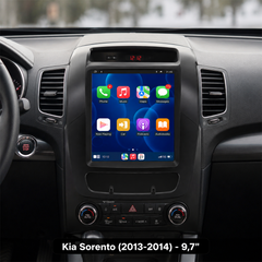 Kia Sorento 2013-2014 - 9,7" Radio m. Apple CarPlay og Android Auto