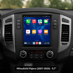 Mitsubishi Pajero 2007-2020 - 9,7" Radio m. Apple CarPlay og Android Auto