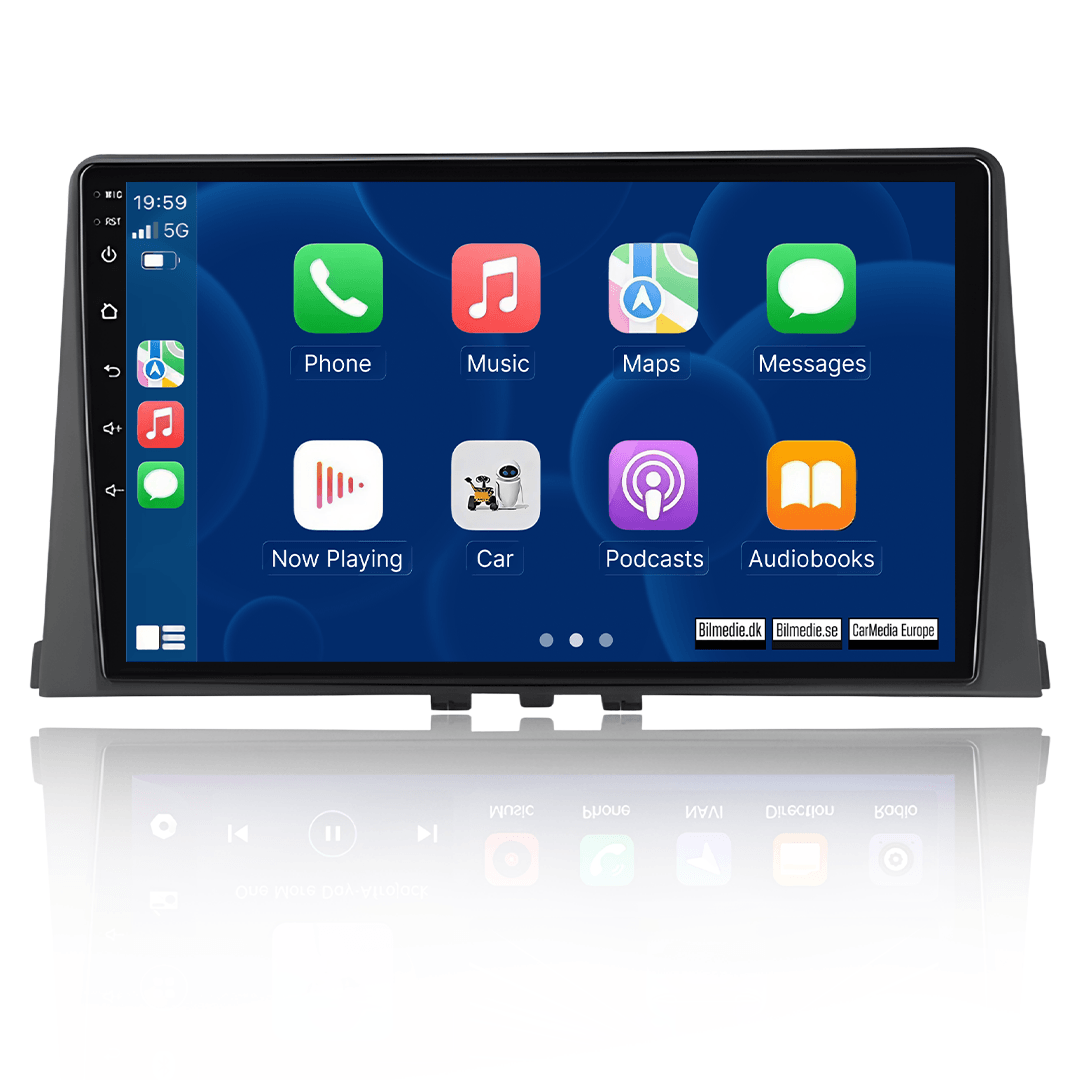 Citroën Berlingo/Peugeot Partner 19-26 - 10,1" Radio m. Apple CarPlay og Android Auto