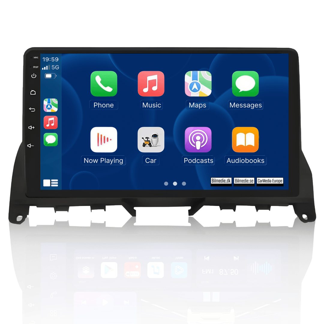 Mercedes-Benz W204 - 9" Radio m. Apple CarPlay og Android Auto