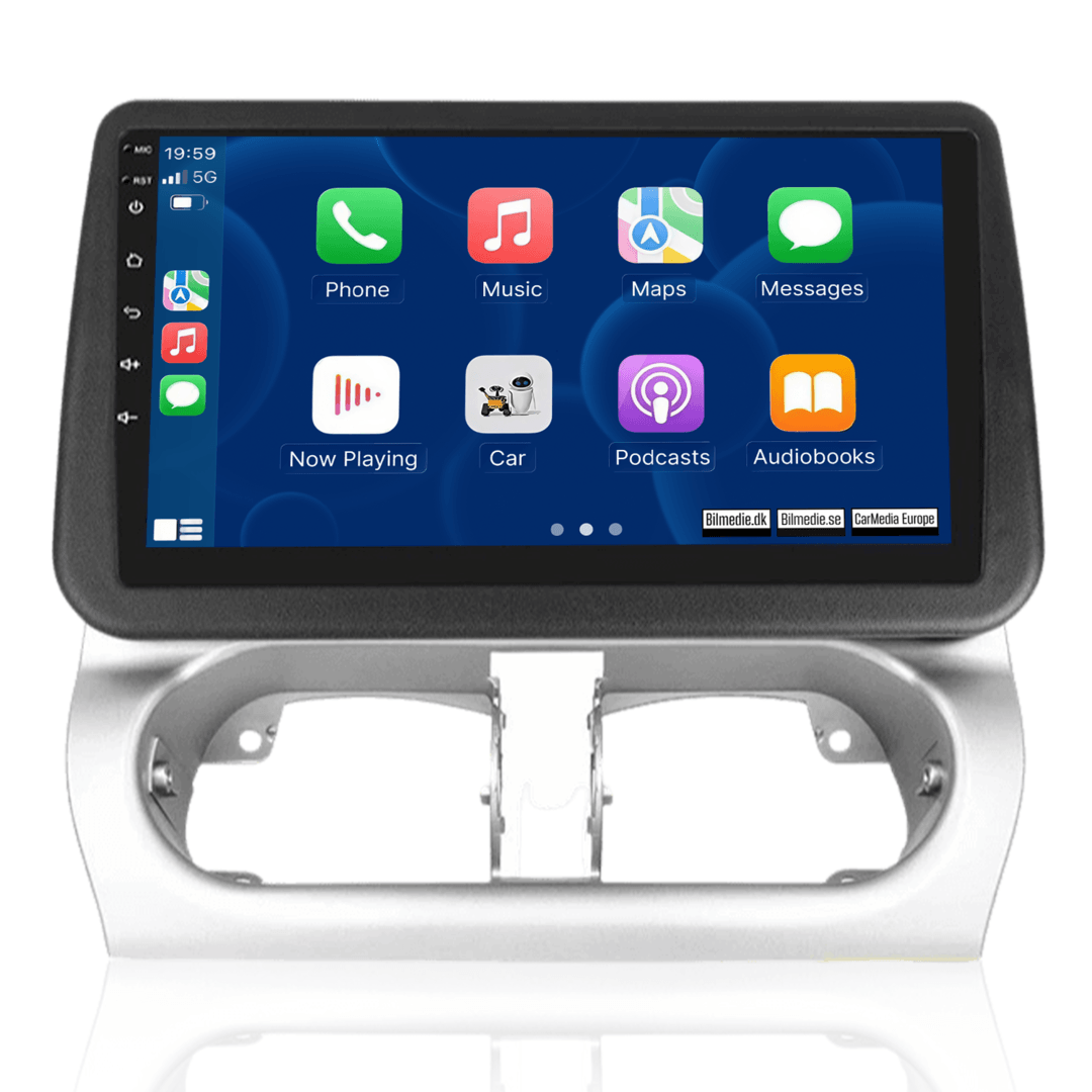 Opel Combo/Corsa/Tigra 2001-2011 - 9" Radio m. Apple CarPlay og Android Auto
