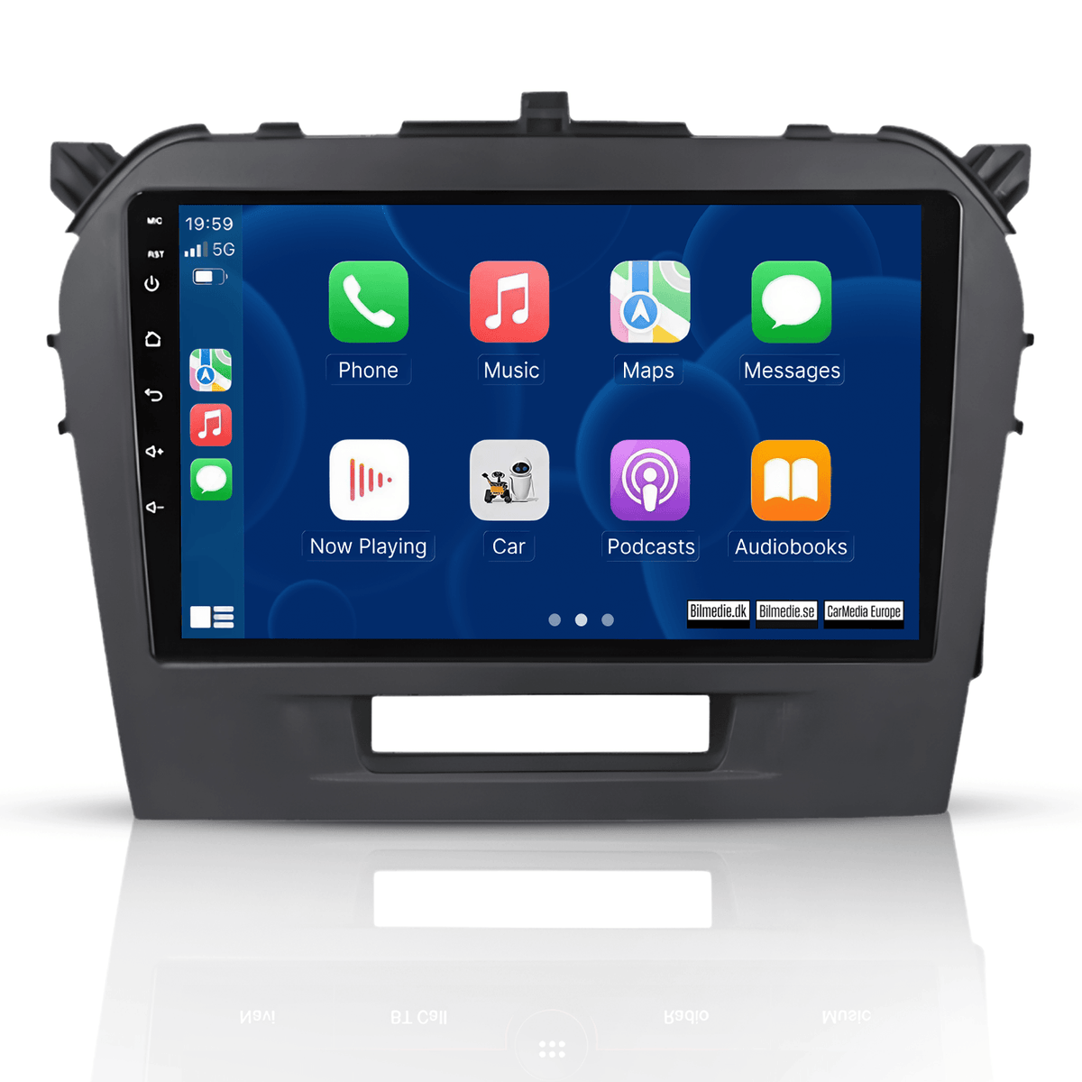 Suzuki Vitara 2014-2020 – 9” Bilradio med trådløs Apple CarPlay & Android Auto