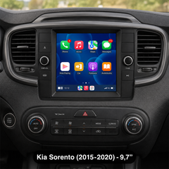 Kia Sorento 2015-2020 - 9,7" Radio m. Apple CarPlay og Android Auto