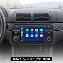 BMW E46 - 7" Radio m. Apple CarPlay og Android Auto