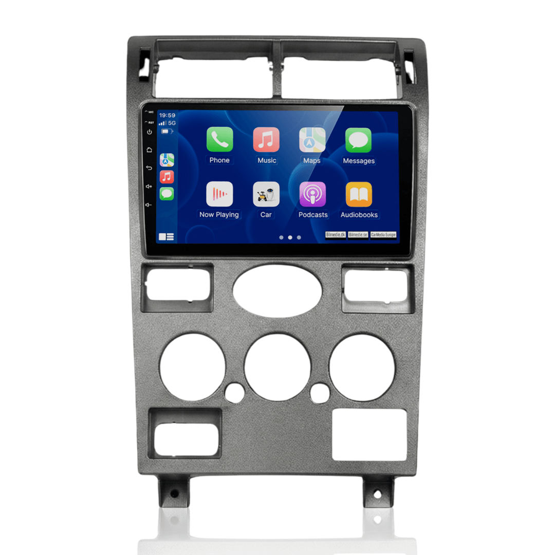 Ford Mondeo 00-07 - 9" Radio m. Apple CarPlay og Android Auto