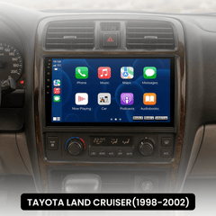 Toyota Land Cruiser 1998-2002 - 9" Radio m. Apple CarPlay og Android Auto
