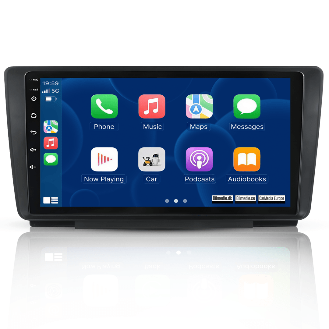 Skoda Octavia 04-13 - 9" Radio m. Apple CarPlay og Android Auto