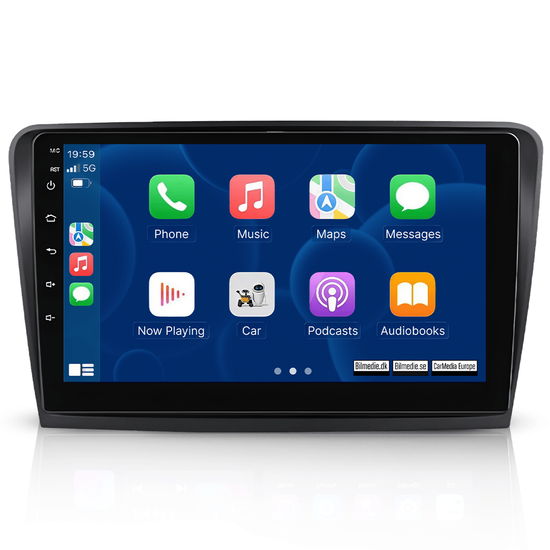Skoda Superb 2008-2015 - 10,1" Radio m. Apple CarPlay og Android Auto