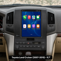 Toyota Land Cruiser 2007-2015 - 9,7" Radio m. Apple CarPlay og Android Auto
