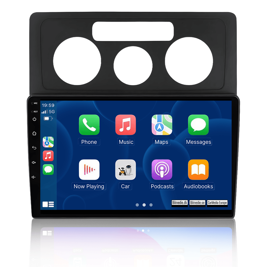 VW Caddy 2004-2010 - 10,1" Radio m. Apple CarPlay og Android Auto