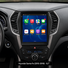 Hyundai Santa Fe 2015-2018 - 9,7" Radio m. Apple CarPlay og Android Auto