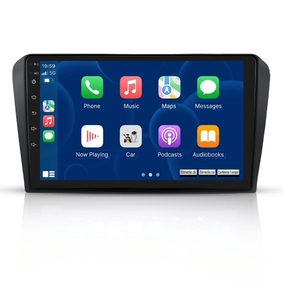 Mazda 3 2004-2009 - 9" Radio m. Apple CarPlay og Android Auto