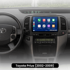 Toyota Prius 2002-2009 - 9" Radio m. Apple CarPlay og Android Auto