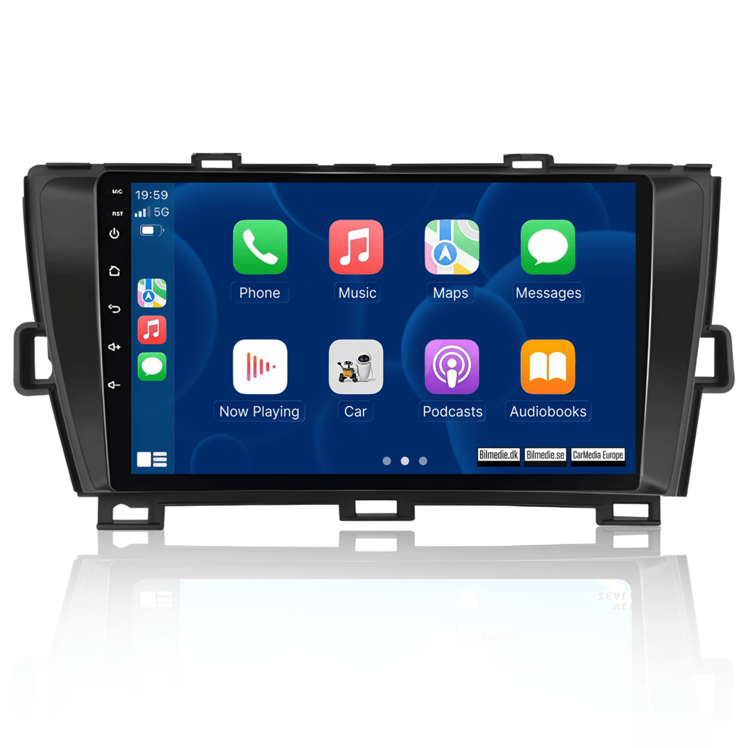 Toyota Prius 09-15 - 9" Radio m. Apple CarPlay og Android Auto