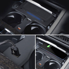 BMW 3-Serie 2019-2025 Trådløs Mobiloplader med 15W Hurtig Opladning