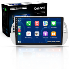 Fiat 500 07-15 - 9" Radio m. Apple CarPlay og Android Auto