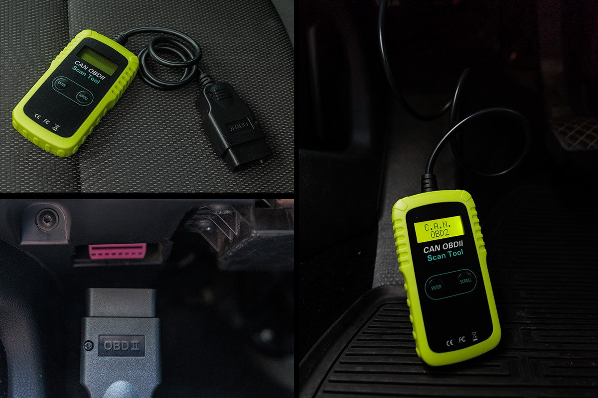 Diagnosetester til OBD II og EOBD med 16-pin stik