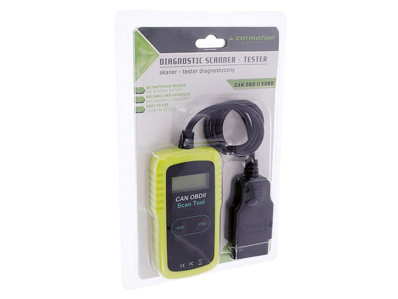 OBD II fejlkodelæser og diagnosetester fra CARMOTION