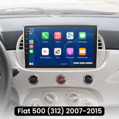 Fiat 500 07-15 - 9" Radio m. Apple CarPlay og Android Auto