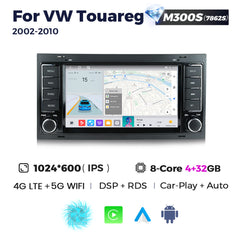 VW Transporter/Touraeg mm.- 7" Radio m. Apple CarPlay og Android Auto (4+32GB)