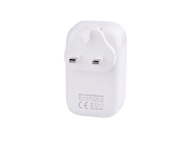 WAYME oplader til stikkontakt med 4 USB-A-porte