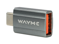 Kompakt USB-C til USB adapter med OTG
