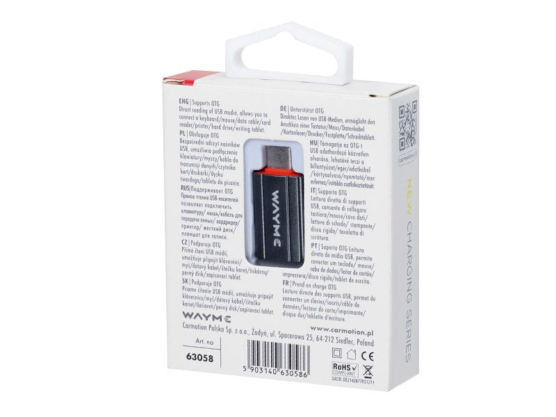 USB-C til USB adapter til OTG-forbindelse