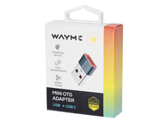 WAYME OTG adapter med USB og USB-C