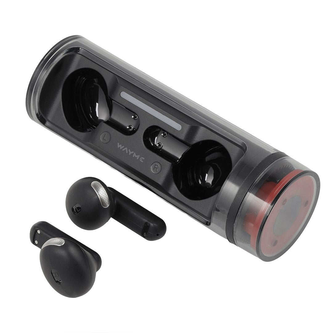 WAYME trådløse in-ear høretelefoner TWS med opladningsetui