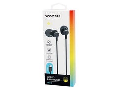 WAYME kablede in-ear høretelefoner med mikrofon