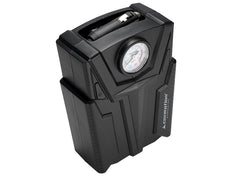 CARMOTION 12V luftkompressor med analog trykmaaler og adaptere