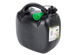Oval benzindunk i plast 10 l fra CARMOTION i sort