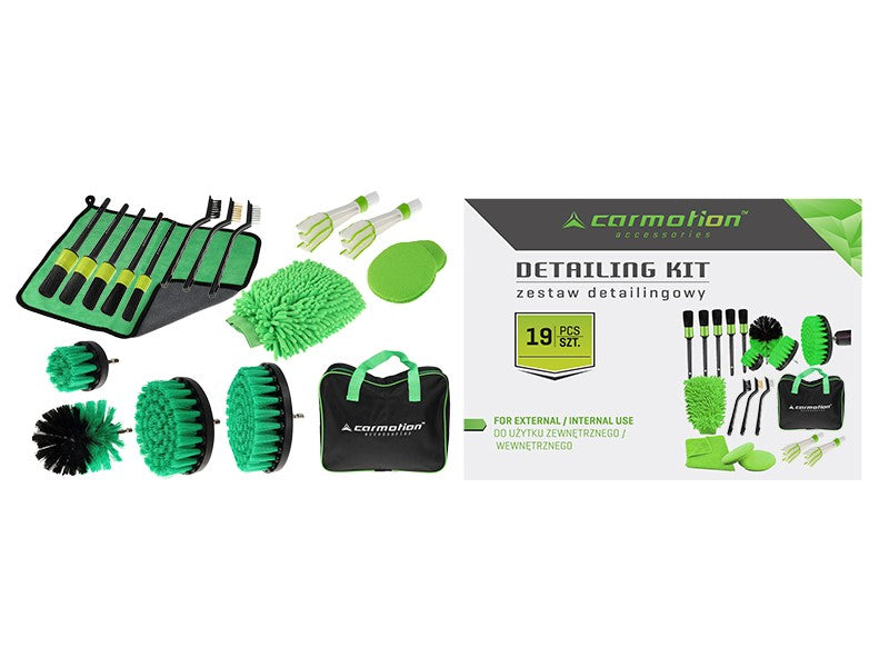 CARMOTION detailing-sæt til præcis bilrengøring