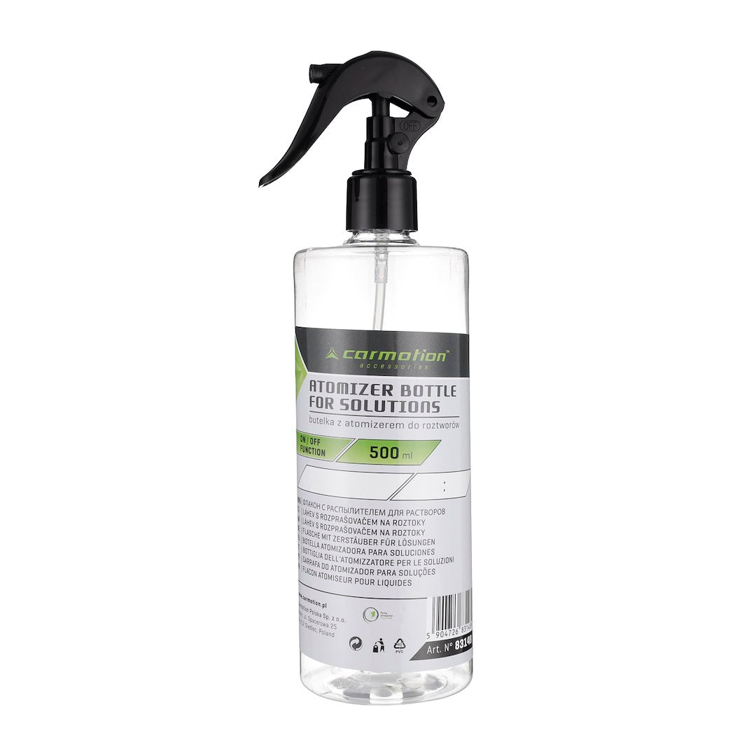 Forstøverflaske 500 ml med on/off spray fra CARMOTION