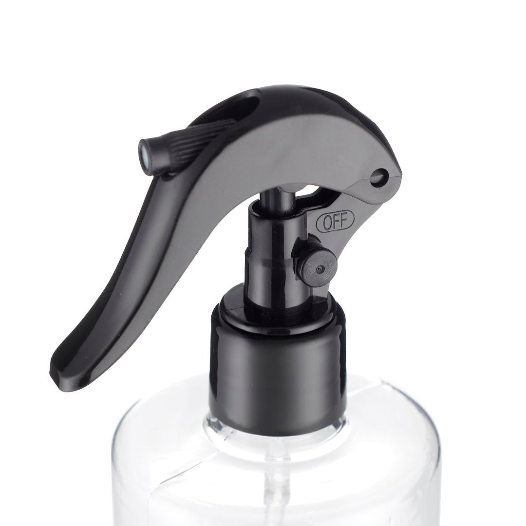 Gennemsigtig forstøverflaske 500 ml med ergonomisk greb