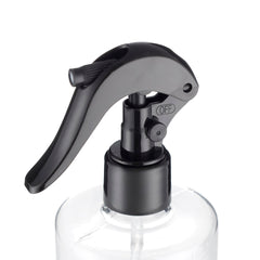 Gennemsigtig forstøverflaske 500 ml med ergonomisk greb