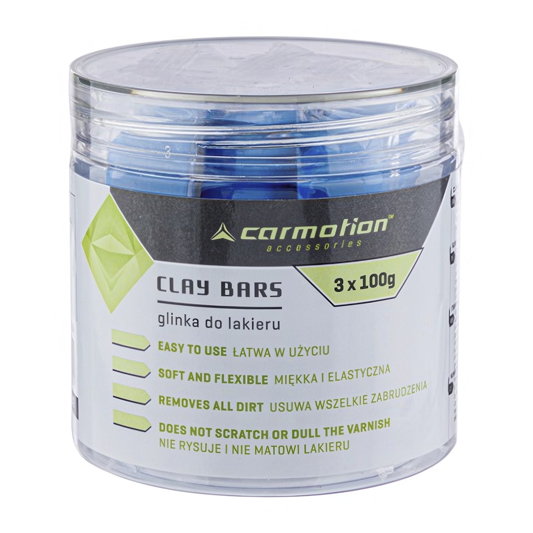 Clay bar til rensning af lak 3 x 100 g