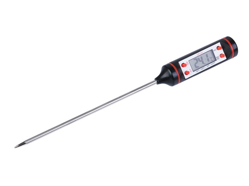 Stiktermometer med LCD og 145 mm føler
