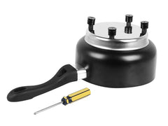 Elektrisk gryde med non-stick overflade og glaslåg