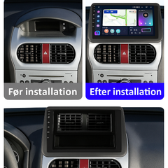 Opel Combo/Corsa/Tigra 01-11 - 9" Radio m. Apple CarPlay og Android Auto