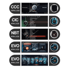 BMW 5-Serie GT F07 09-17 - 12,3" Radio m. Apple CarPlay og Android Auto - Infotainmentsystemer: CCC, CIC, NBT, EVO