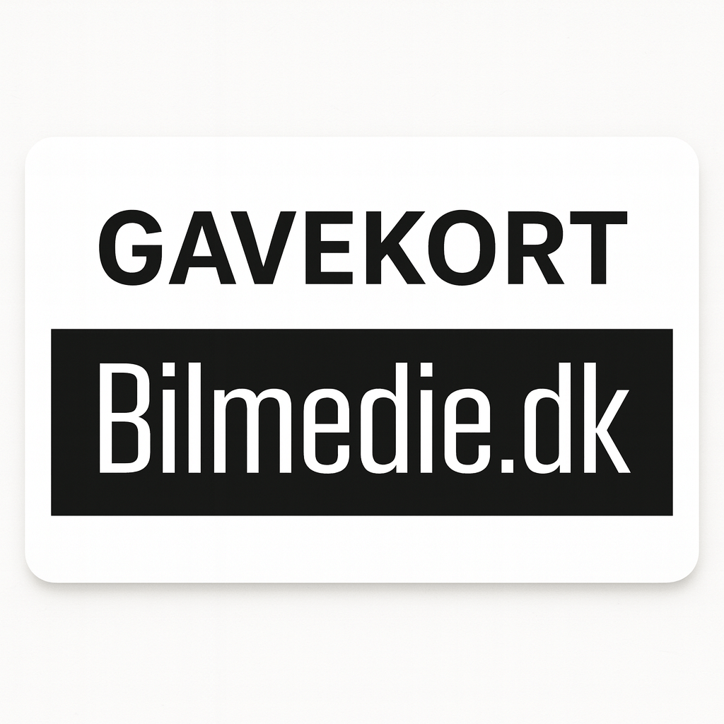 Bilmedie Gavekort - gavekort fra Bilmedie.dk til bilentusiaster