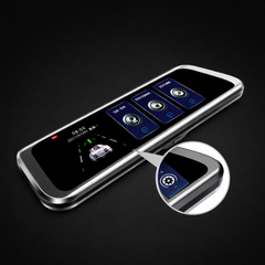 Bakspejl Dashcam med For- og Bakkamera – 10” IPS Touchskærm, Full HD 1080P