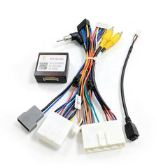 Radiokabel med CANBUS-boks til Nissan – 20-pin inkl. USB-, FM- og RCA-adapter