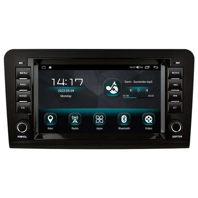 Mercedes-Benz ML 2005-2012 - 8" Radio m. Apple CarPlay og Android Auto