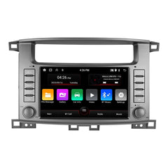 Toyota Land Crusier 02-07 – 8" Radio m. Apple CarPlay og Android Auto