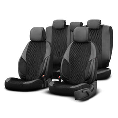 OTOM Advanced 204 Black Babyface 3-Zip sædeovertræk